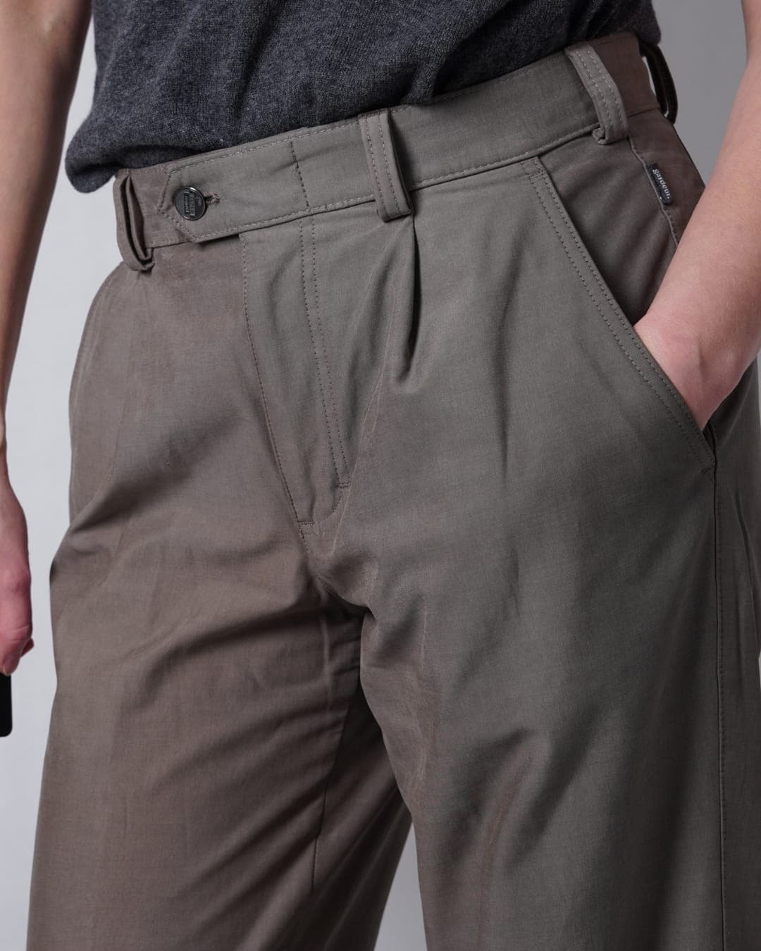 Dwuwarstwowe spodnie chino GARDEUR (32)