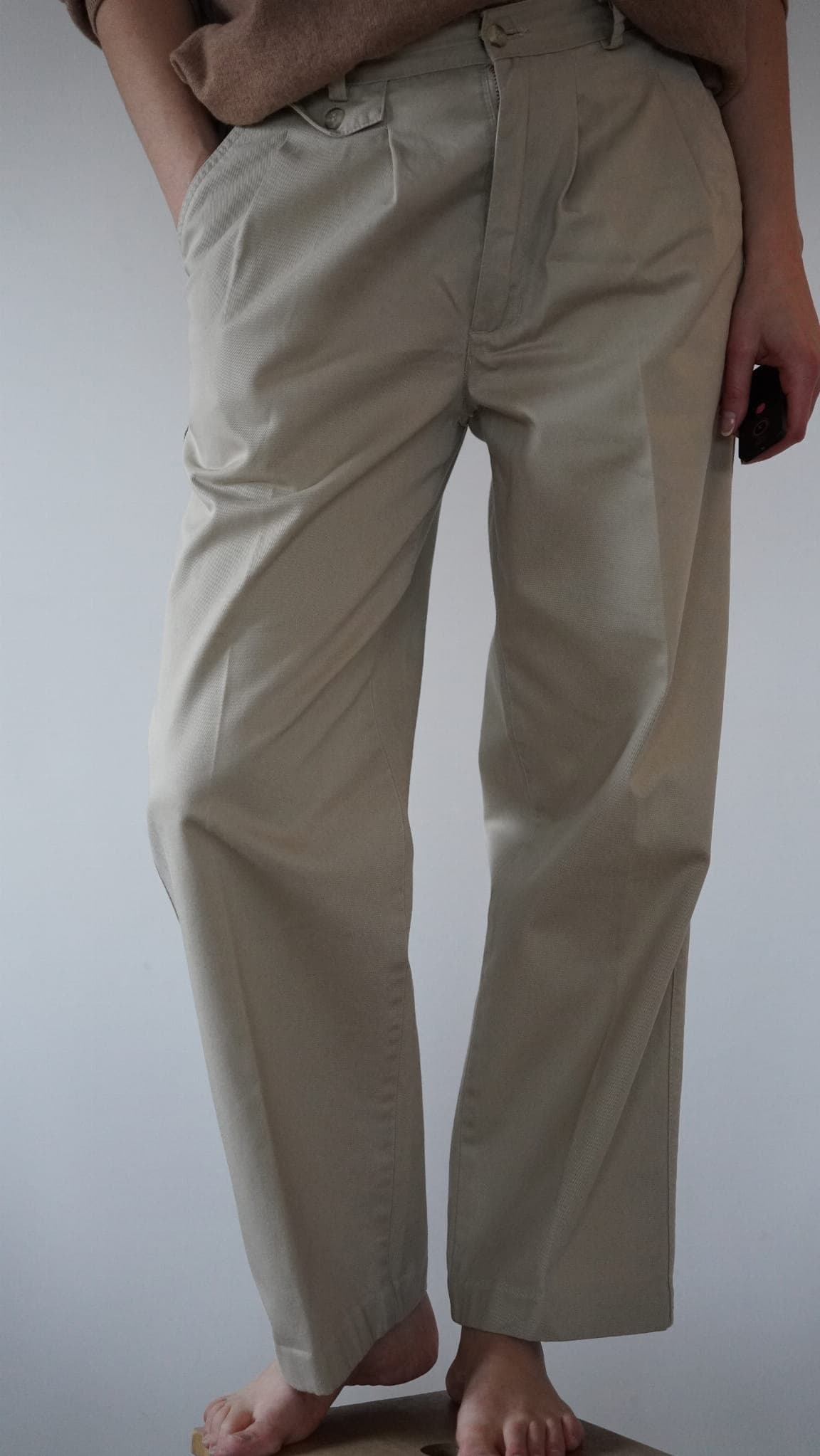 Spodnie chino męskie