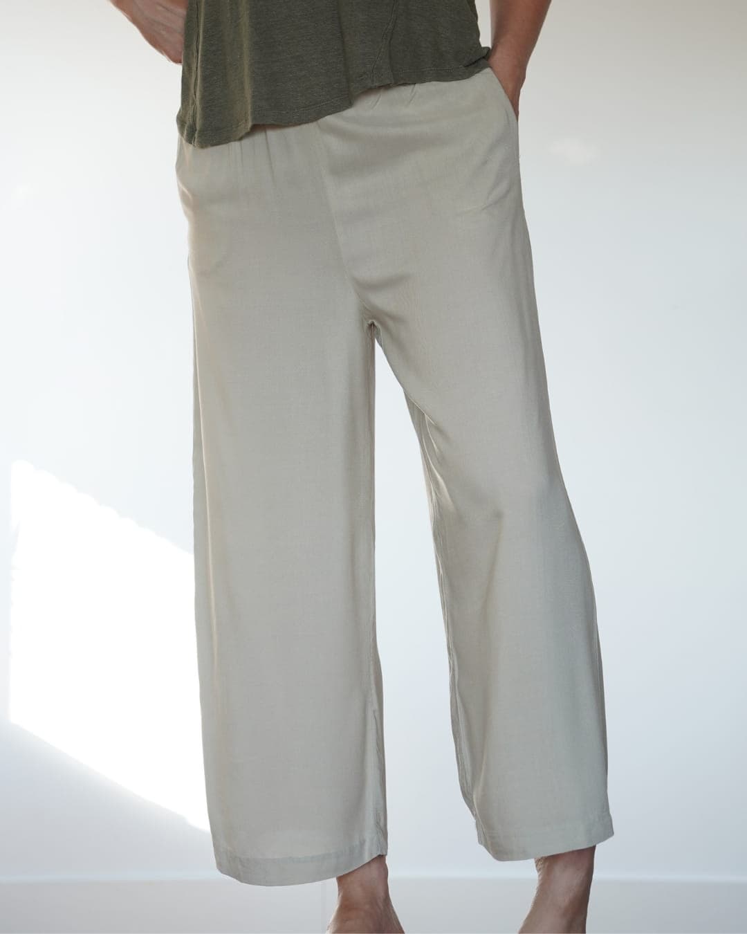 Culotte z wiskozy