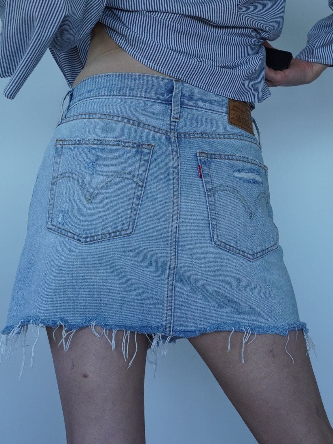 Spódniczka mini dżinsowa LEVI'S