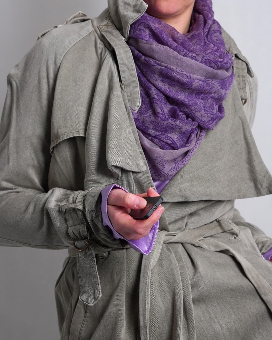 Wiązana parka / trencz REVIEW